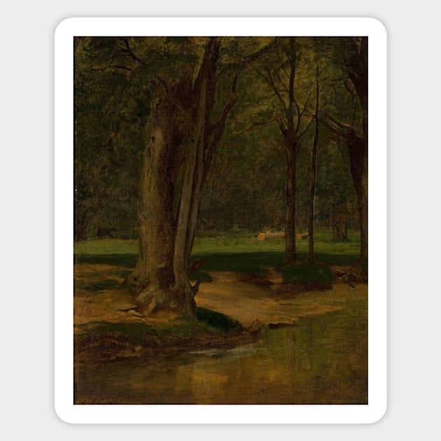 Trout Stream, North Conway by George Inness Sticker by Classic Art Stall